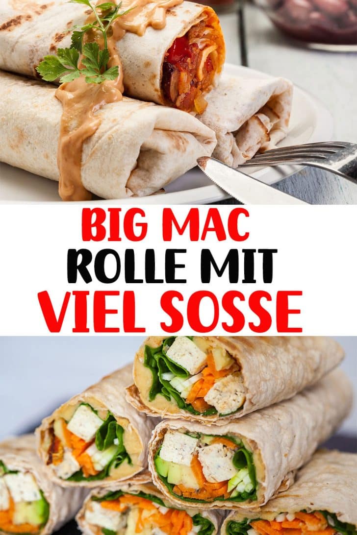 BIG MAC ROLLE MIT VIEL SOSSE 99 Rezepte