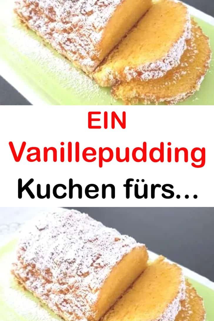 Ein Vanillepudding Kuchen F Rs Wochenende Rezepte