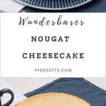 Wunderbarer Nougat-Cheesecake