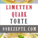 Limetten-Quark-Torte