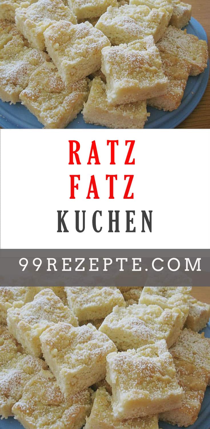 RATZ FATZ KUCHEN - 99 rezepte