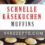 Schnelle Käsekuchen-Muffins