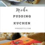 Mohn-Pudding-Kuchen