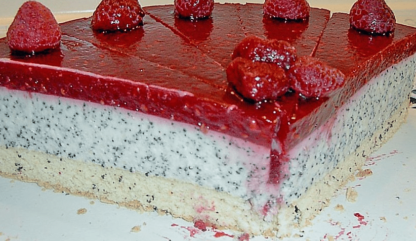 Himbeer – Mohn – Torte