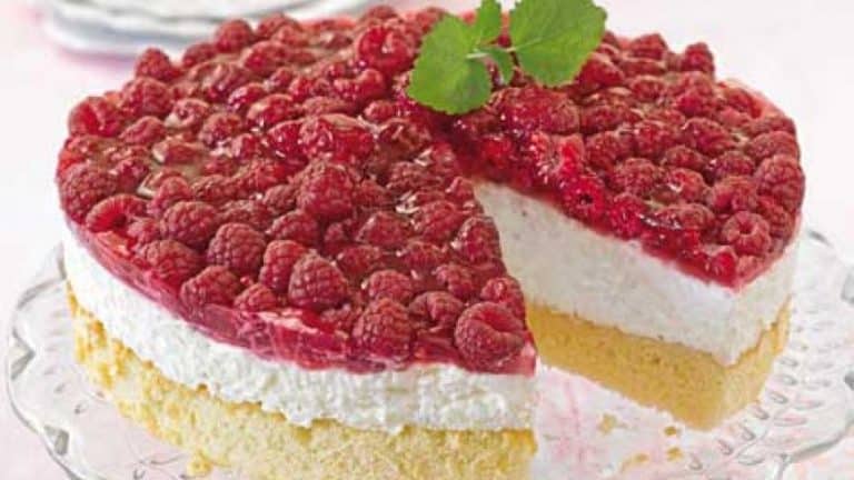 Himbeer-Reis-Torte