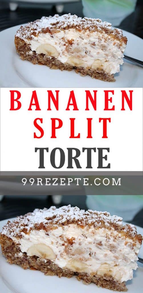 Bananen – Split – Torte mit Eierlikör - 99 rezepte