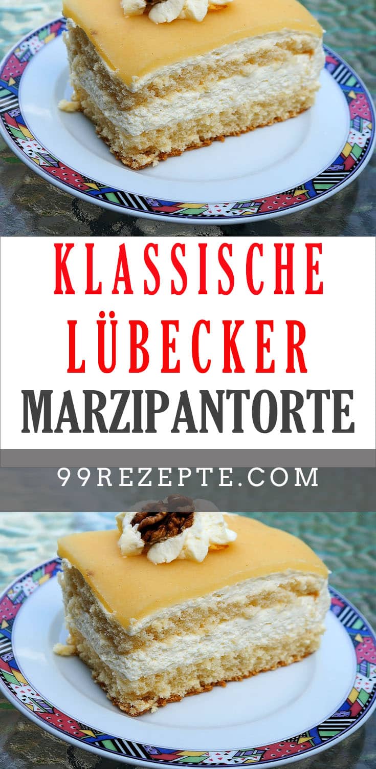 Klassische Lübecker Marzipantorte - 99 rezepte