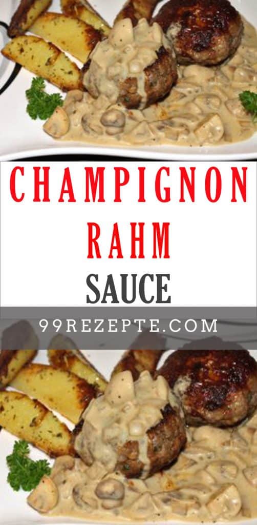 Champignon – Rahm – Sauce - Gesundmutter
