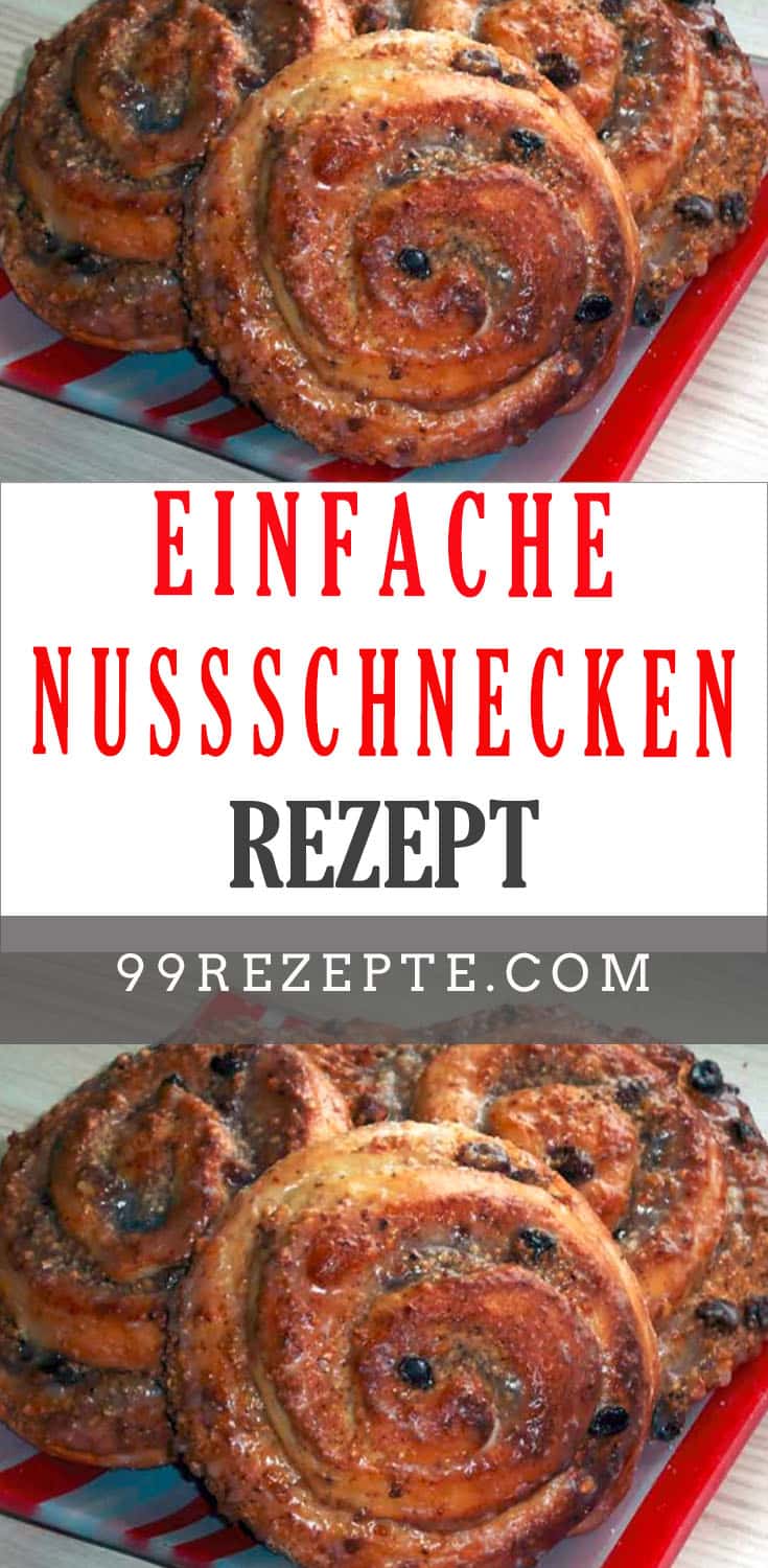 Nussschnecken Rezept - 99 rezepte
