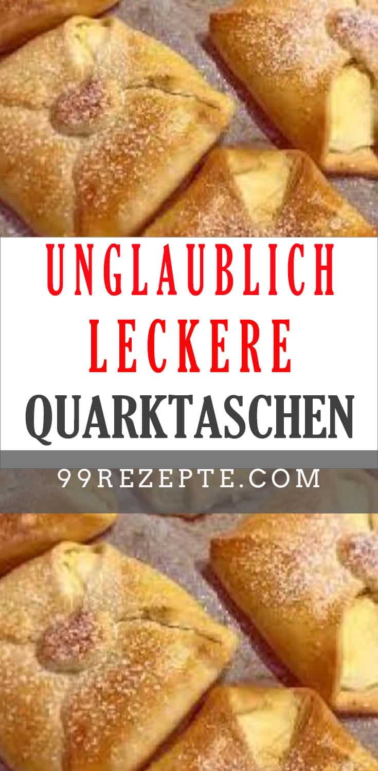Unglaublich leckere Quarktaschen - 99 rezepte