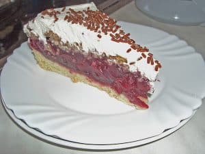 feuerwehrkuchen mit vanillepudding