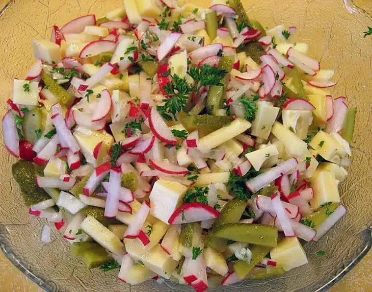 Radieschen Käse Salat - 99 rezepte