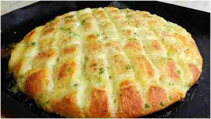 Mozzarella Brot super knusprig und lecker