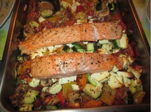 lachsgericht low carb