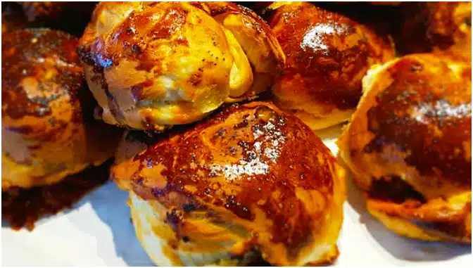 brötchen mit hackfleisch gefüllt