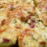 überbackene kartoffeln mit schmand