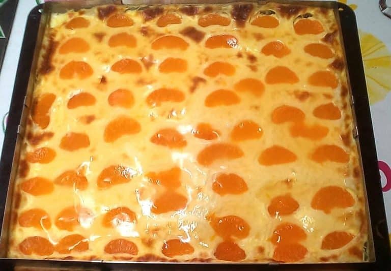 Mandarinen Schmand Kuchen