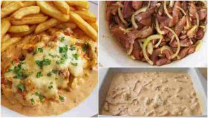 gyros mit metaxasauce überbacken rezept