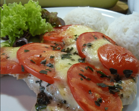 Schnitzel Tomate-Mozzarella