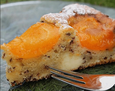 Ameisen-Marillenkuchen mit Puddingfüllung