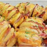 fächerkartoffeln mit speck und käse