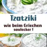 Tzatziki, wie beim Griechen saulecker !