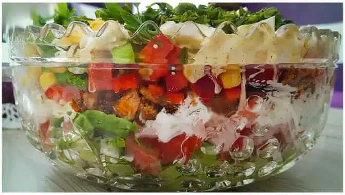 gyros-schichtsalat der beste salat überhaupt