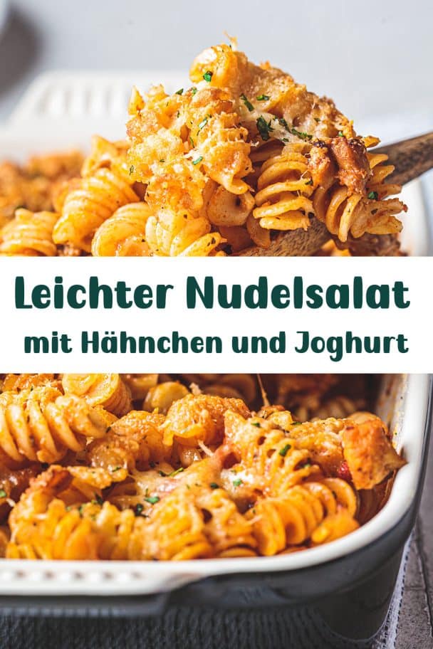 Leichter Nudelsalat mit Hähnchen und Joghurt - 99 rezepte