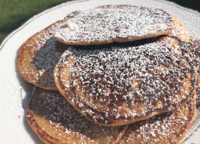 7-Minuten-Apfel-Pancakes: die perfekten Pfannkuchen ohne Wartezeit