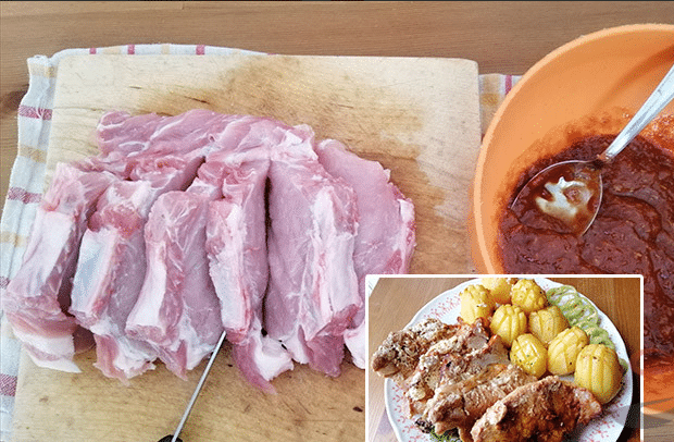 Das leckerste Fleisch mit Kartoffeln aus dem Ofen – das Geheimnis liegt in der Marinade