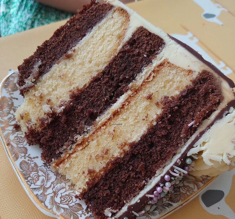 Schoko-Vanille-Traum, “Das ist einer der leckersten Kuchen, die ich je gegessen habe”