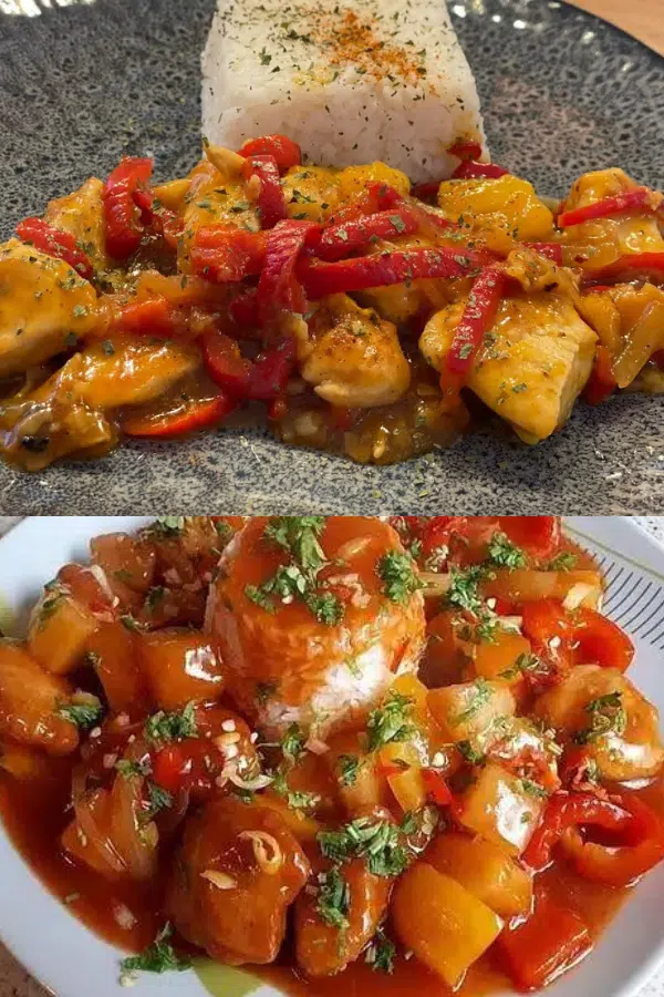 HÄHNCHEN SÜSSSAUER WIE IM CHINARESTAURANT