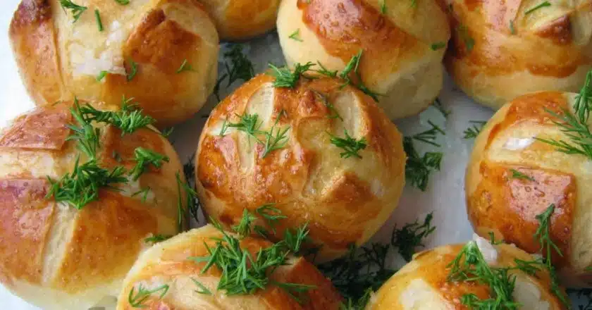 Pampuschki mit Knoblauch