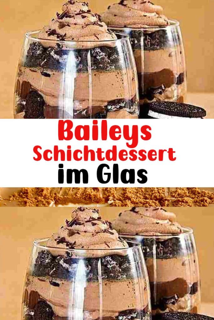 Baileys Schichtdessert im Glas
