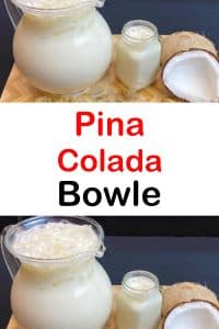 Pina Colada Bowle, besser als jeder Cocktail !