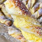 blätterteig quark stangen