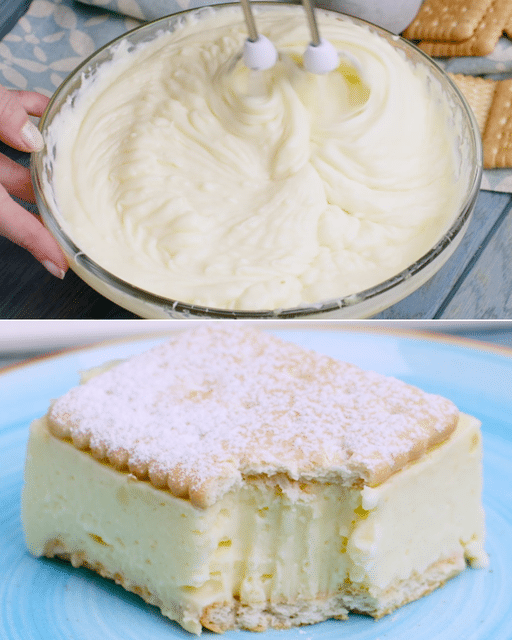 Super Plätzchenkuchen mit Pudding: das frische und leckere Dessert!