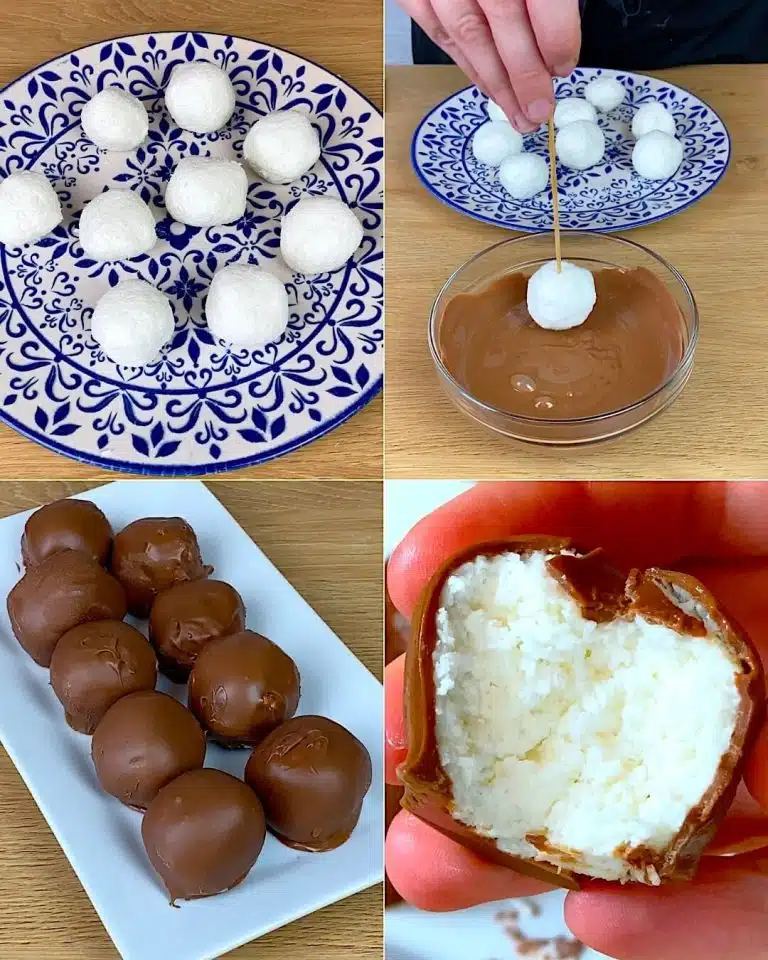 Griechische Joghurttrüffel: fertig mit 3 Zutaten!