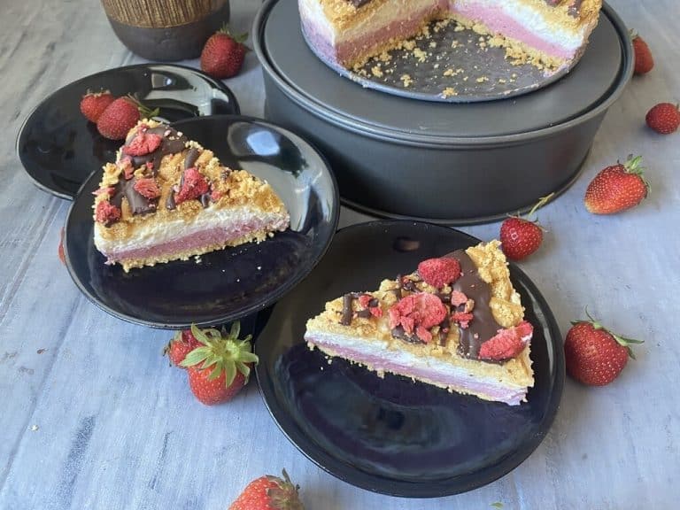Erdbeer-Sahne-Torte ohne Backen