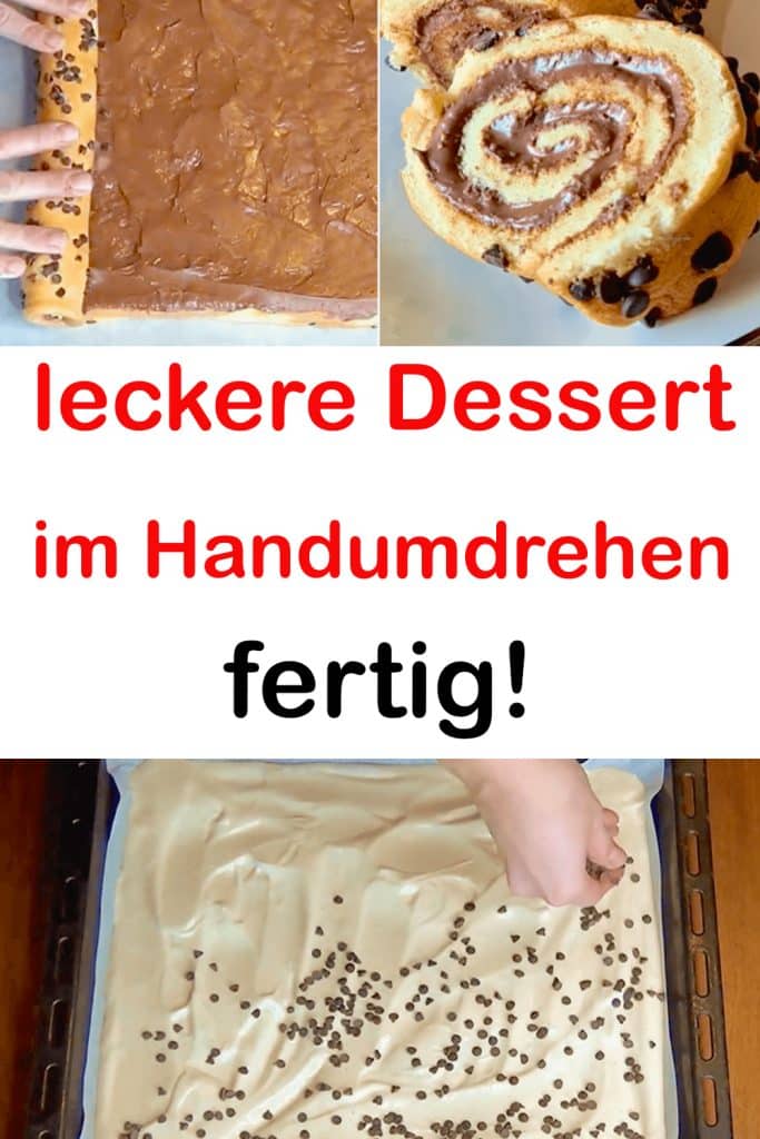 Biskuitbrötchen: Das leckere Dessert im Handumdrehen fertig!