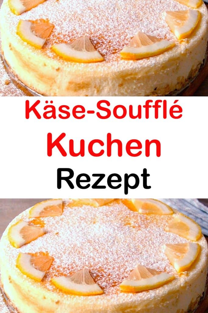 Käse-Soufflé-Kuchen: so fluffig und weich!