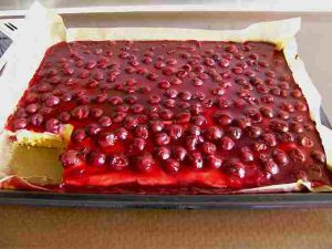 schmand kirschkuchen vom blech