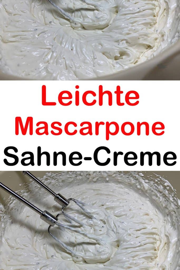 Leichte Mascarpone-Sahne-Creme: die perfekte 10-Minuten-Creme für jede Torte