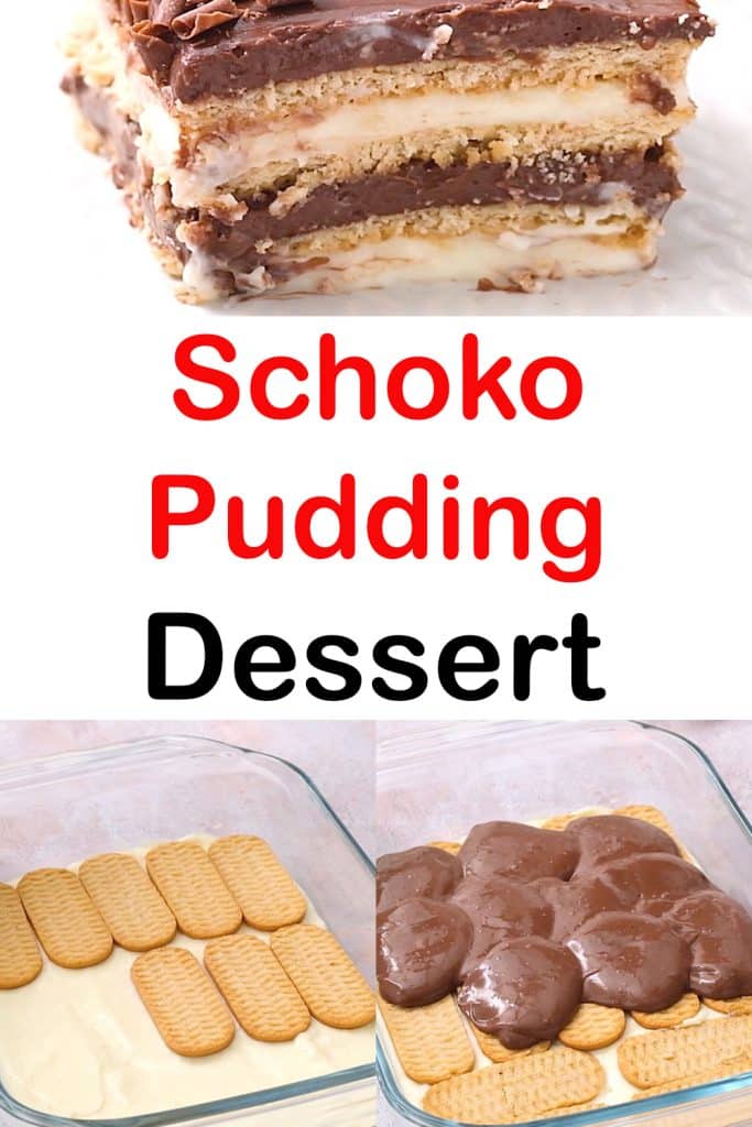 Schoko Pudding Dessert: Jeder wird es lieben!