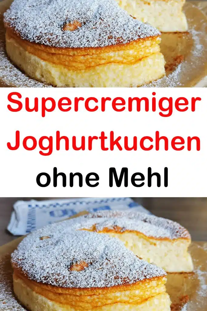 Supercremiger Joghurtkuchen ohne Mehl
