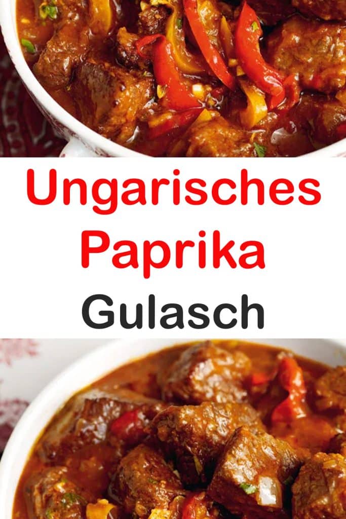 Ungarisches Paprika-Gulasch