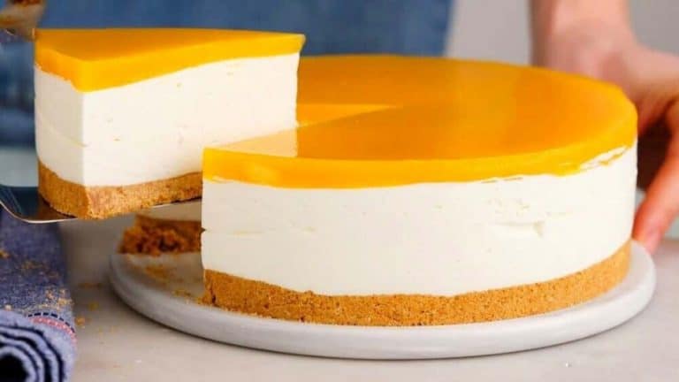 Quark Pfirsich Sahnetorte, der perfekte Sommerkuchen