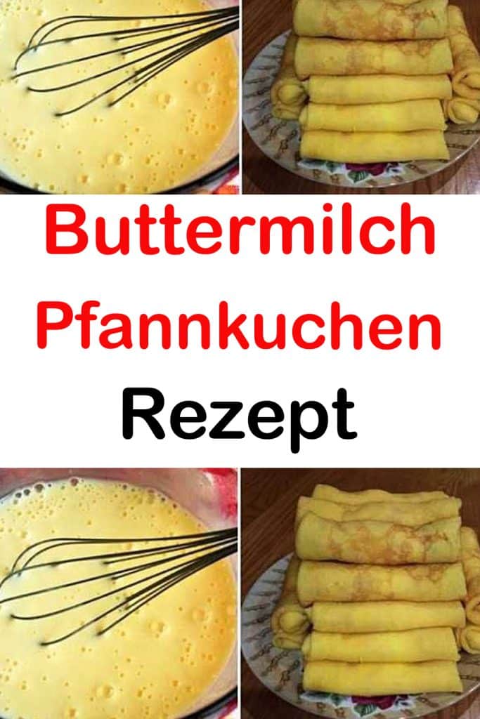 Buttermilch Pfannkuchen Rezept