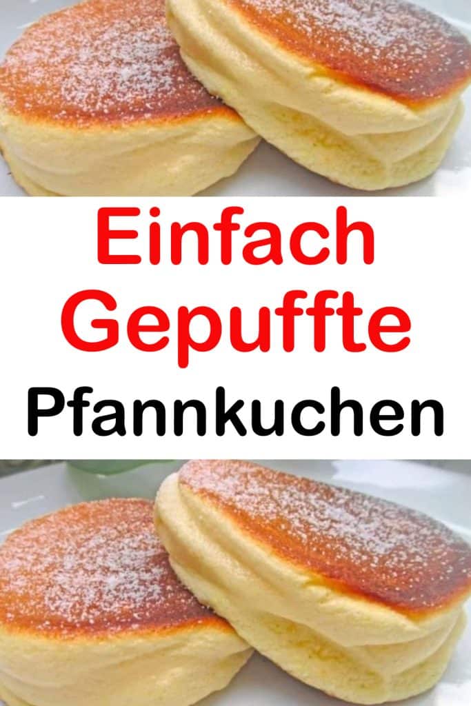 Gepuffte Pfannkuchen: wie man sie sehr lecker und fluffig macht!