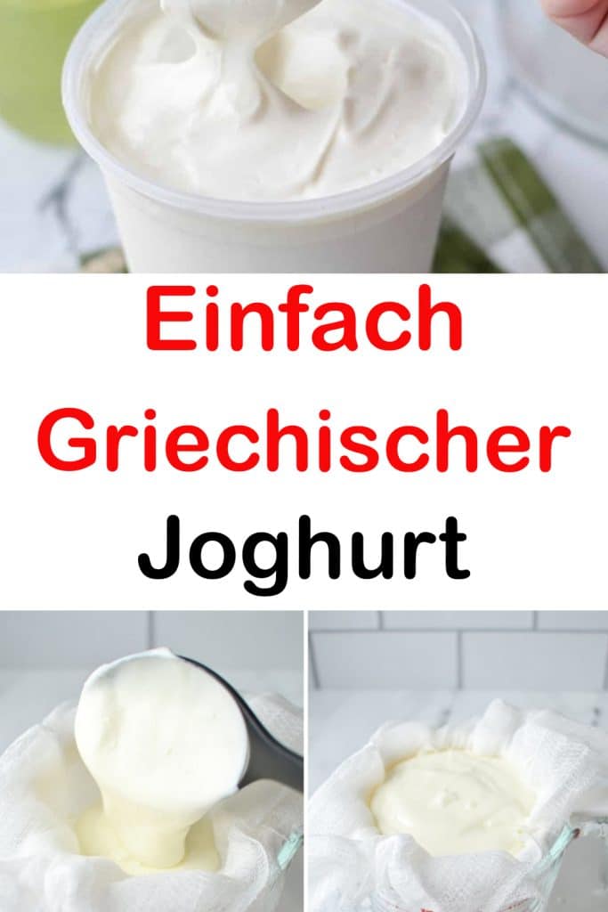 Griechischer Joghurt, einfach selbermachen